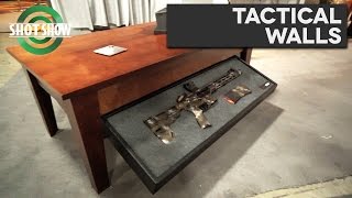 Tactical Walls Concealment Tables! - SHOT Show 2017! Buy from Amazon using our affiliate link - http://amzn.to/2F9JA2t ✚✚ Slinding into your DM