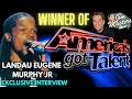 Landau eugene murphy jr americas got talent winner exclusive interview  the jim masters show