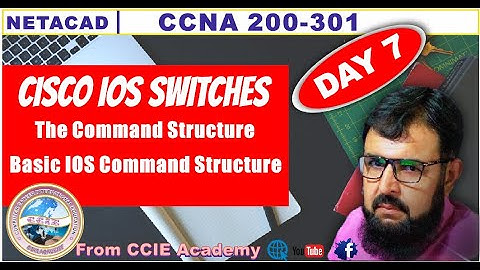 Cisco IOS Switches | Basic IOS Command Structure CCNA 200-301