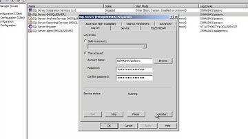 SQL Server 2012 Tutorial - Change SQL Server Service Start Mode