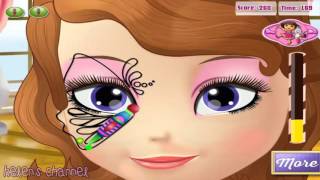 Sofia The First Princess Sofia Face Art New English Episode Disney Princess Game