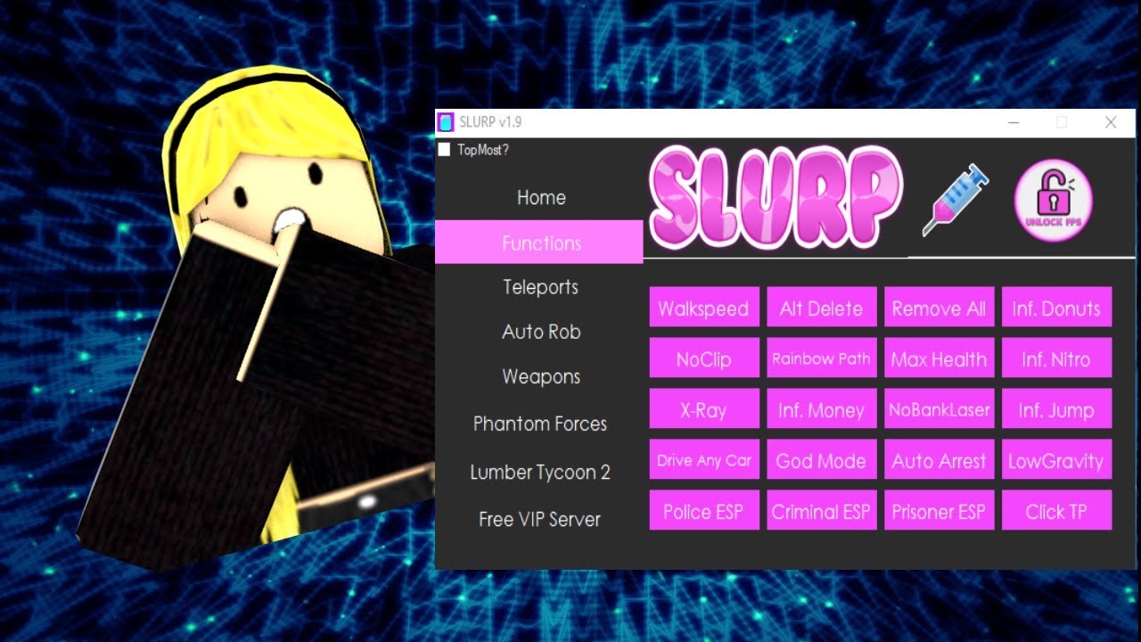 How To Download And Use Slurp 1 9 Jailbreak Phantom Forces Roblox Hack New And Free No Virus Youtube