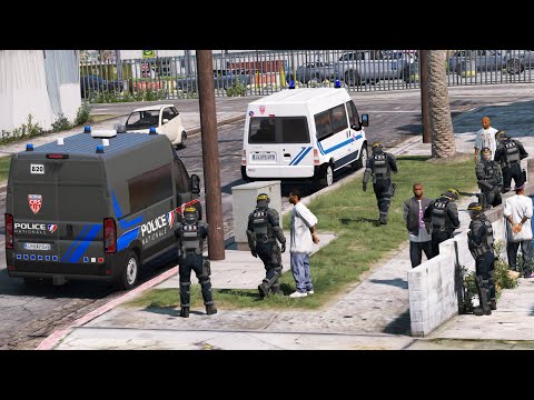 [GTA 5] LES CRS CONTRÔLENT LA CITÉE - POLICE | LSPDFR #994