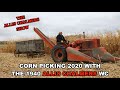 Allis Chalmers Show:  2020 Corn Picking With The 1940 WC