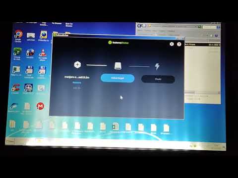 03 Загрузка Manjaro. Для новых UEFI систем.