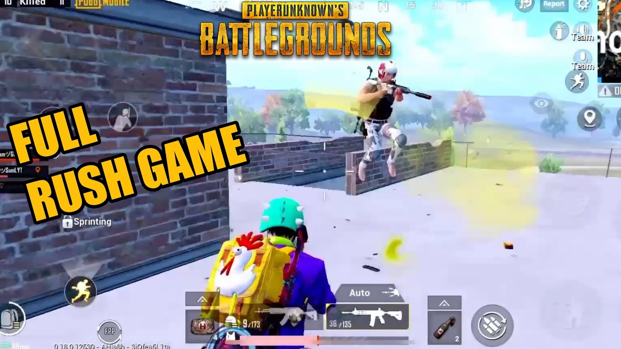   I Am Back Pubg Mobile New Super Aggressive Rush Gameplay - Pubg gameplay