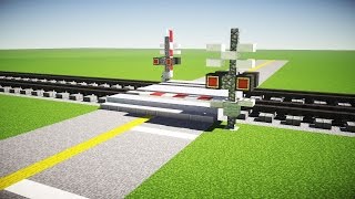 Minecraft Railroad Crossing Tutorial