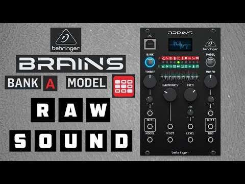 Behringer Brains - A10 - Wavetable Oscillator MODEL - RAW SOUND