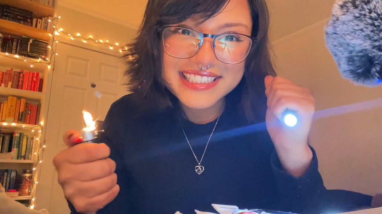 ASMR~ Эксцентричный осмотр глаз (тихий голос)