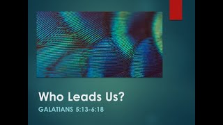 Who Leads Us?