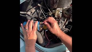 Replace coil on 1973 VW beetle