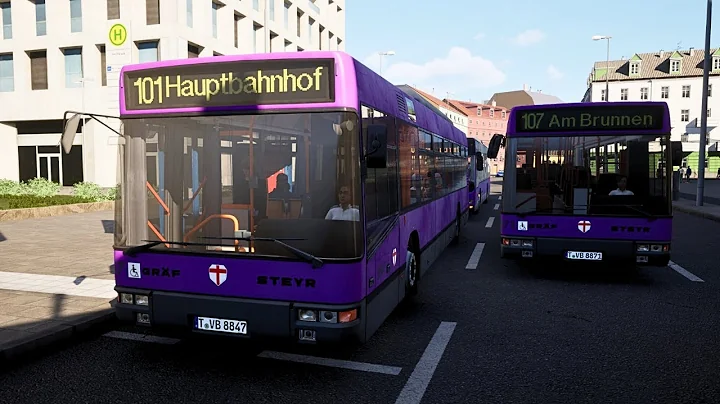 City Transport Simulator LINE 101 in NL 205 Bus