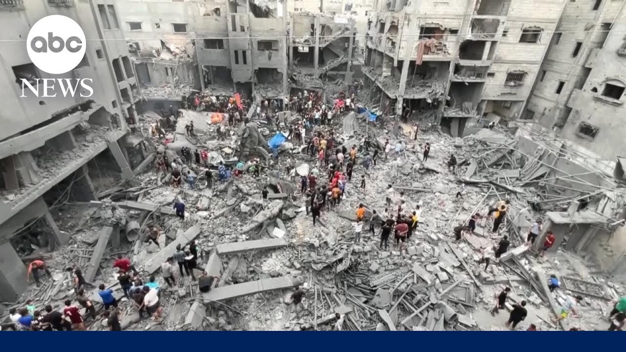 Cellphone and internet service disrupted in Gaza | GMA