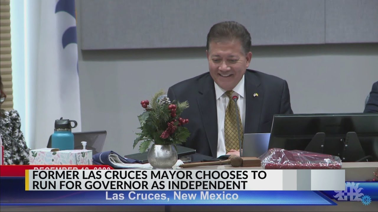 Former Las Cruces mayor to run for governor as independent