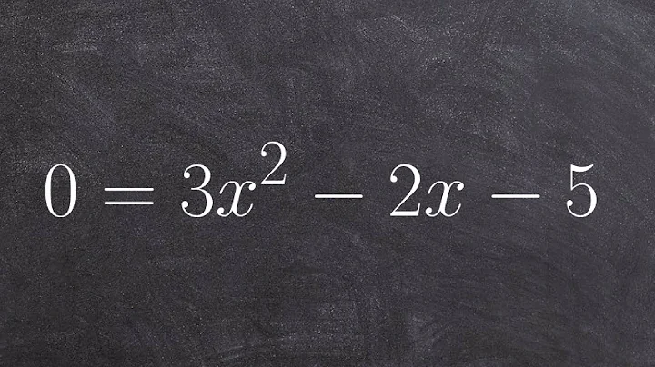 Solve by factoring when a is greater than one