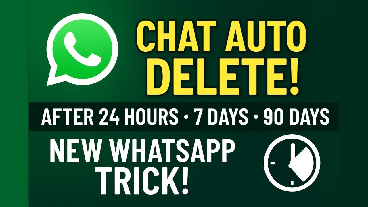 WhatsApp Ka SECRET Feature 🔥 | Disappearing Messages Ka Use Kya Hai?