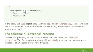 Understanding PowerShell Recursive Object Properties