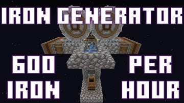 Minecraft: Create - Iron Generator