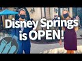 Disney Springs Is OPEN! See What a Reopened Disney World Looks Like!