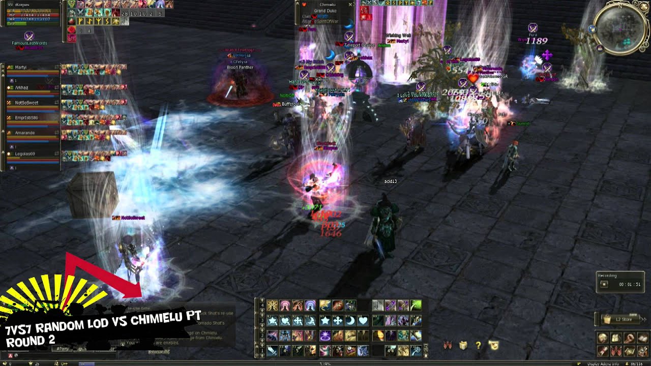 (iKorpas) LordsOfDarknesS Vs Wrath - Just a Daily Pvp (Lineage 2-Naia)