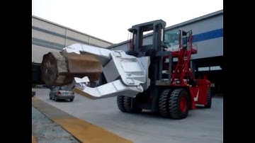 Forklift Forging Manipulator Load Test