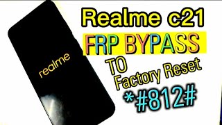 Realme C21y/C25y/C25/C25s Frp Bypass Android  to hard reset  | Realme  Google Account Bypass