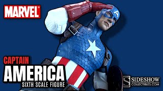 Sideshow Collectibles Captain America Sixth Scale Figure | Video Review ADULT COLLECTIBLE