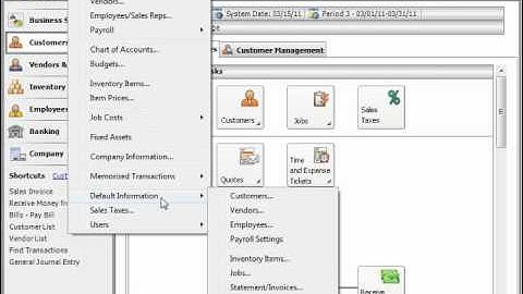 Peachtree Tutorial Setting Up the Accounts Payable Defaults Sage Training Lesson 5.1