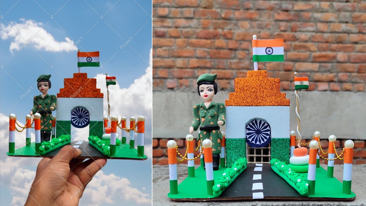 Independence day Special craft idea💡 INDIA GET making / Happy Independence day/craft ideas 