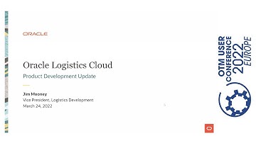 Oracle Logistics Cloud Product Development Update