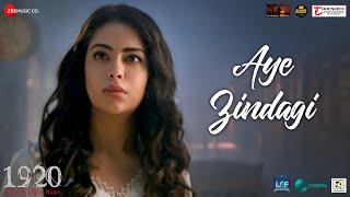 Aye Zindagi - 1920 Horrors Of The Heart Avika Gor Esha G, Farhan S, Puneet Dixit, Shweta Bothra