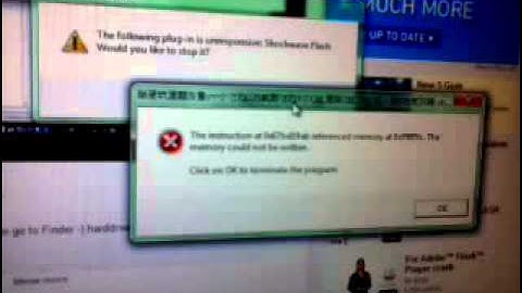Shockwave Flash Keeps Crashing In Google Chrome