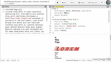 Master CSS Pseudo-Elements – ::before, ::after, ::first-line, and ::first-letter Explained!