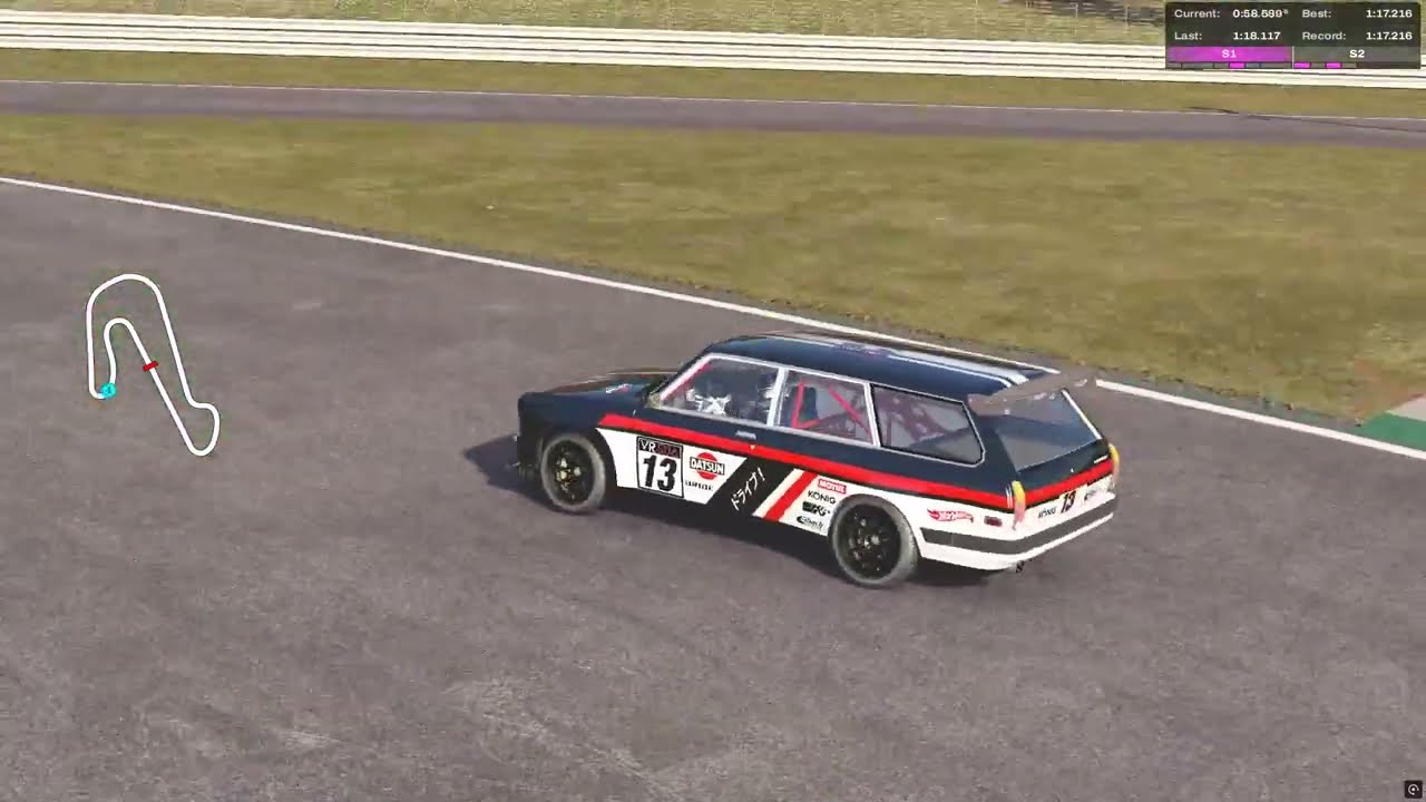 Aviano Short - Datsun 510 Wagon Track - 1:17.216