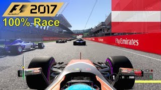 F1 2017 - 100% Race at Red Bull Ring in Alonso's McLaren Honda