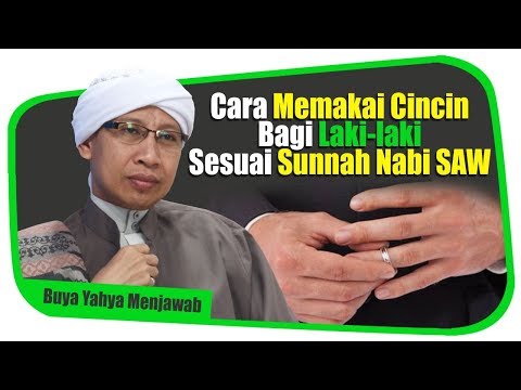 lelaki kebal selepas memakai cincin batu ajaib. 