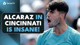 BATTAGLIA tra Carlos Alcaraz e Andrey Rublev 😮‍💨 | Highlights estesi Cincinnati 2025