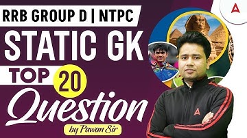 All Railway Exams 2025 | Important Operations | Top 20 Static GK Questions | Pawan Moral Sir