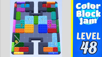 Color Block Jam Level 48 Walkthrough Solution