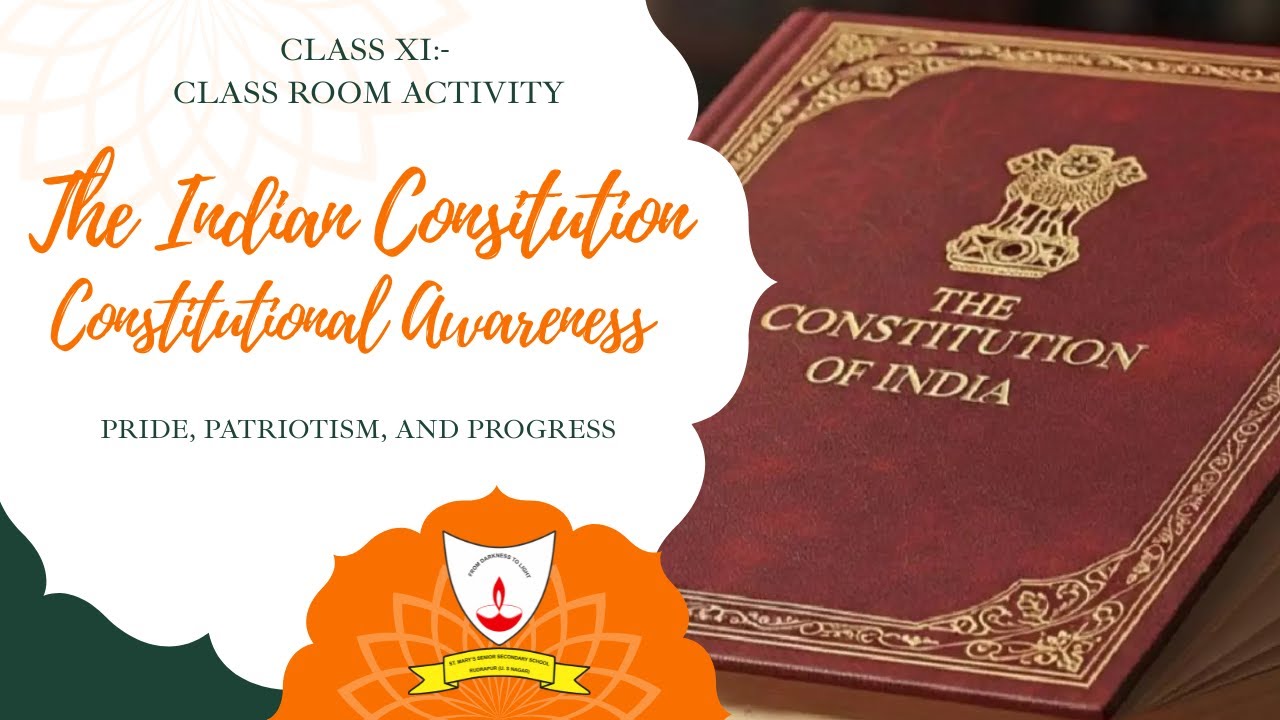 Class 11 Classroom Activity | Indian Constitution Important Points Explained by Students