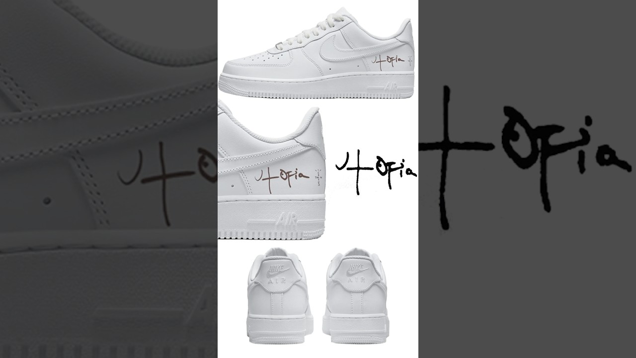 Travis Scott выпустил Nike Air Force 1 Low к альбому Utopia
