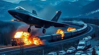 🇺🇸 Истребители США 🚀уничтожили российский ракетный поезд — Россия ответила жёстко | Начало Третьей🔥
