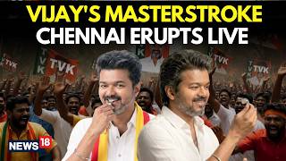 LIVE | TVK Chief Vijay Waves To His Fans, Thanks Him For The Support | Vijay Thalapathy For The CM!