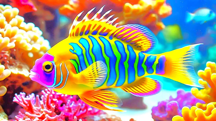 The Best 4K Aquarium - Dive Into The Mesmerizing Underwater Realm, Sea Jellyfish, Coral Reefs