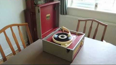 DANSETTE RECORD PLAYER STORY