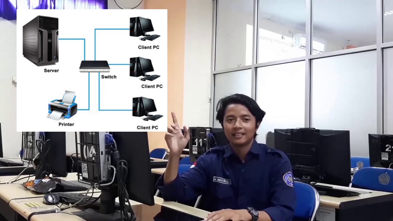 Jarkom Kelompok 4 Peer to Peer dan Client Server - YouTube