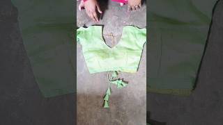 Viral blouse back and front design cutting 💞 on boutique store #blouse #sewing #virlshort #diy