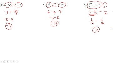 Video Lesson 1-5 Evaluating Expressions with Exponents