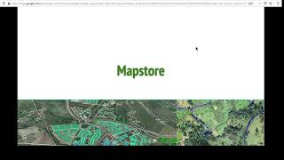 Web Mapping Map Store