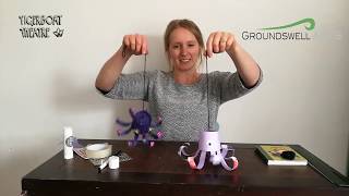 Make a String Puppet Octopus